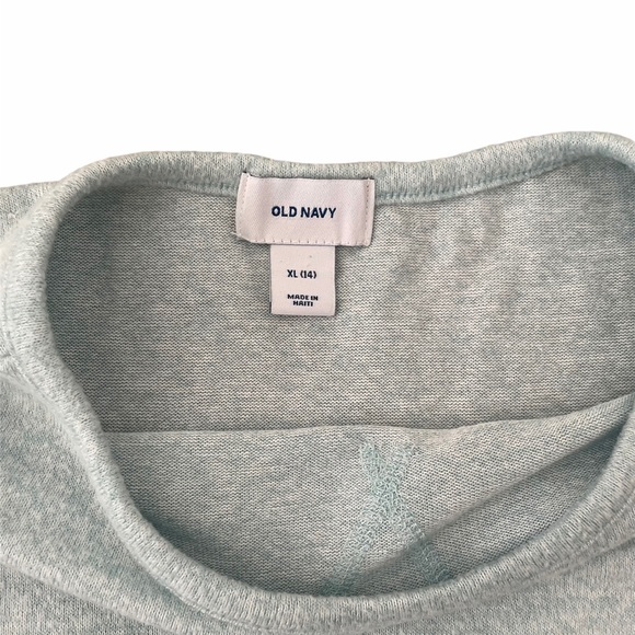 Girl Junior Size XL Old Navy Tie Hem Sweater - Picture 5 of 6